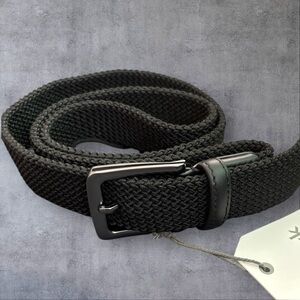 Perk Black Woven Stretch Belt Size Large
40”- 44” NWT
